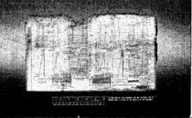 Northern Pacific Engineering Drawing: Abutment Wings, Bridge 65 - Highway Underpass, South of Rit...
