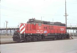 Coast Engine & Equipment Company Diesel Locomotive Number 301 at Tacoma, Washington in March,...