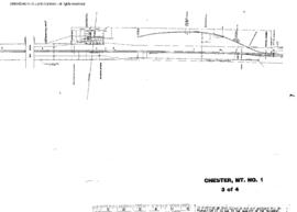 Plat Map of Great Northern Facilities at Chester, Montana, 1969