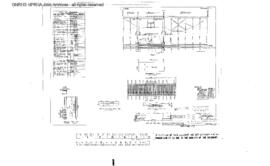 Great Northern Engineering Drawing: General Plan, Bridge 5.3, South of Henley, Oregon, undated