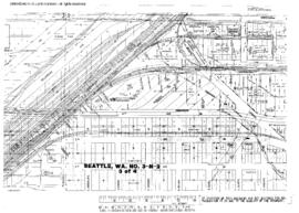 Plat Map of Northern Pacific Facilities at Seattle, Washington, undated