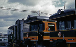 Great Northern Railway Company business cars at Portland, Oregon in 1962.