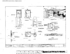 Northern Pacific Engineering Drawing, Unnamed Structure at Parkwater, Washington, 1979