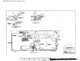 Great Northern Engineering Drawing, Pier 88 Warehouse and Offices at Seattle, Washington, 1971