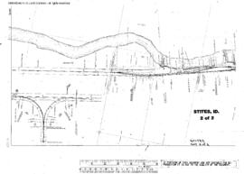 Plat Map of Canadian Pacific Facilities at Stites, Idaho, 1918