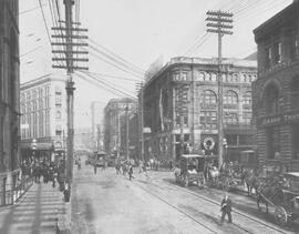 Seattle Electric Company cars, Seattle, Washington, circa 1905