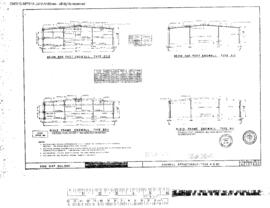 Burlington Northern Engineering Drawing, Butlerib Buildings, 1967