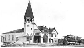 West Seattle Cable Railway cable car 4, Seattle, Washington, circa 1890