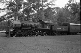 Atlantic & Gulf Railroad Steam Locomotive Number 9 at Waycross, Georgia in July, 1978.