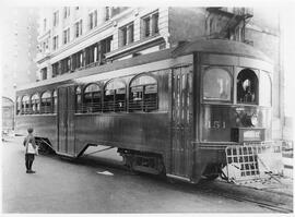 Seattle & Rainier Valley Railway Car 151 in Seattle, Washington, 1921