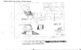 Northern Pacific Engineering Drawing: General Plan, Bridge 33.1 - Chehalis Western Railroad, Sout...