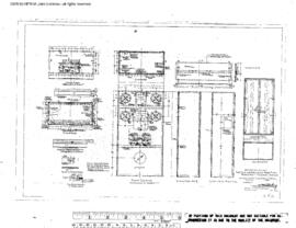 Great Northern Engineering Drawing, Power Plant at East Glacier Park, Montana, 1952