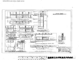 Northern Pacific Engineering Drawing, Freight House at Missoula, Montana, 1948