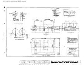 Northern Pacific Engineering Drawing, Diesel Fueling and Sanding Facilities at Parkwater, Washing...