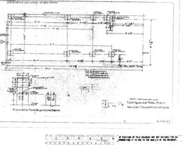 Great Northern Engineering Drawing, Power Plant at East Glacier Park, Montana, undated