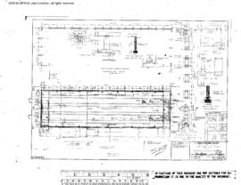 Great Northern Engineering Drawing, Car Shop at Havre, Montana, 1957