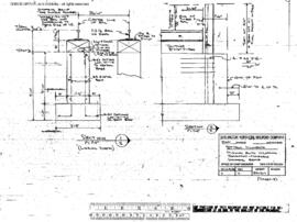 Burlington Northern Engineering Drawing, Midway Auto Unloading Foundation, Saint Paul, Minnesota,...