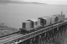 Olympic Portland Cement Company Diesel Locomotive 103, Bellingham, Washington, undated