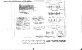 Great Northern Engineering Drawing: General Plan, Bridge 80, South of Four Range, Montana, 1940