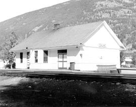 Great Northern Depot at Salmo, British Columbia, undated