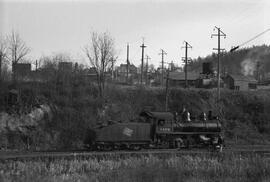 Milwaukee Road Steam Locomotive 1494, Bellingham, Washington, undated