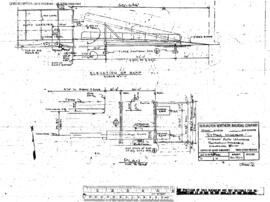 Burlington Northern Engineering Drawing, Midway Auto Unloading Ramp, Saint Paul, Minnesota, 1982