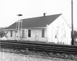 Great Northern Depot at Wilson Creek, Washington, undated