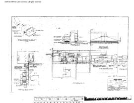 Great Northern Engineering Drawing, Pier 88 Warehouse and Offices at Seattle, Washington, 1971