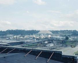 Amtrak Union Station at Tacoma, Washington, in 1982.