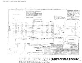 Northern Pacific Engineering Drawing, Unnamed Structure at Livingston, Montana, 1971