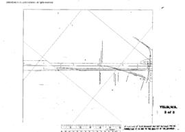 Plat Map of Northern Pacific Facilities at Yelm, Washington, 1915