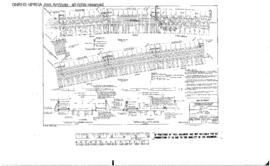 Northern Pacific Engineering Drawing: Tie Plan, Bridge 0 - Esquatzel Coulee, West of Mesa, Washin...