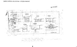 Northern Pacific Engineering Drawing: Excavate Pier/Abutments, Bridge 208 - Clark Fork River, Wes...