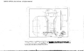 Northern Pacific Engineering Drawing: Masonry Design, Bridge 53, West of Garrison, Montana, undated