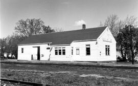 Great Northern Depot at Willow Lake, South Dakota, undated