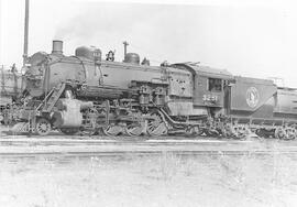 Great Northern Steam Locomotive 3251 at Hillyard, Washington, 1935