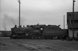 Northern Pacific Steam Locomotive 1361, Bellingham, Washington, undated