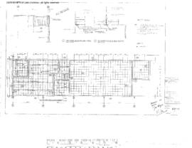 Great Northern Engineering Drawing, Car Shop at Interbay, Washington, 1969