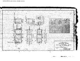 Spokane, Portland, and Seattle Railway Engineering Drawing, Septic Tank at Portland, Oregon, undated