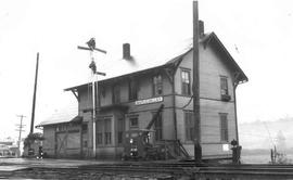 Pacific Coast Railroad station at Maple Valley, Washington in 1941.