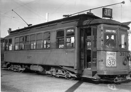 Seattle Municipal Railway Car 397, Seattle, Washington, circa 1939