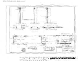 Great Northern Engineering Drawing, Commissary - Pullman Service Building - King Street Coach Yar...