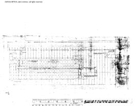 Northern Pacific Engineering Drawing, Docks at Tacoma, Washington, 1969