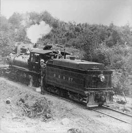 Bellingham & Northern Short Lines Steam Locomotive Number 6, circa 1938.