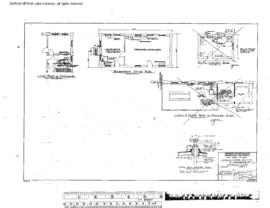 Northern Pacific Engineering Drawing, Store House at Centralia, Washington, 1960