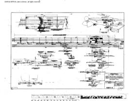Great Northern Engineering Drawing, Diesel Fueling Facilities at Whitefish, Montana, 1971
