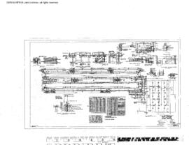 Great Northern Engineering Drawing, Diesel Repair Shop at Havre, Montana, 1944