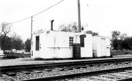 Great Northern Depot at Alvord, Iowa, undated