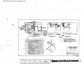 Northern Pacific Engineering Drawing, Yard Office, West Seattle at Seattle, Washington, 1967