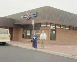 Amtrak station at Tacoma, Washington, in 1984.